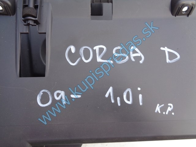 kastlík na opel corsu D, 13205097, odkladacia skrinka, 